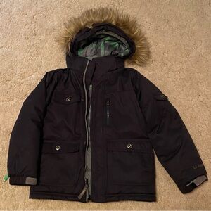 LL BEAN | Insulated jacket black boys L6X/7